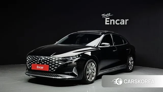 Hyundai The New Grandeur IG Hybrid 2021 Черный из Кореи