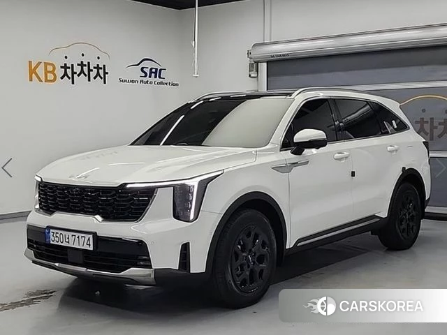 Kia The New Sorento 4th Generation 2024 Белый из Кореи