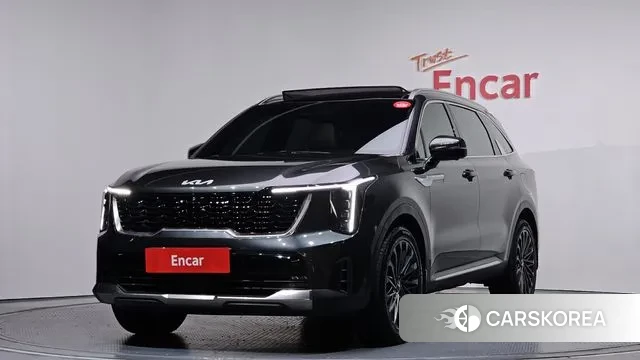 Kia The New Sorento 4th Generation 2023 Серый из Кореи