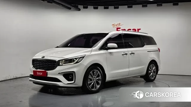 Kia The New Carnival 2020 Белый из Кореи