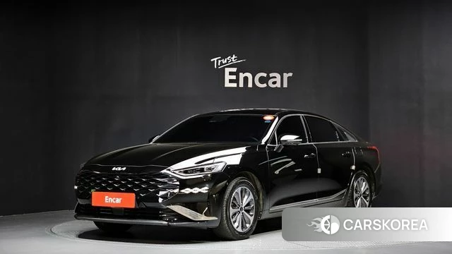 Kia K8 Hybrid 2023 Черный из Кореи