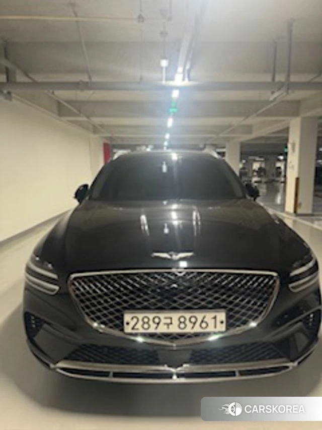 Genesis GV70 2021 Черный из Кореи