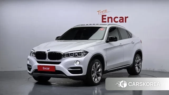 BMW X6 (F16) 2018 Белый из Кореи