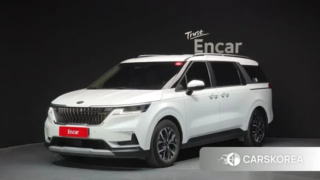 Kia Carnival 4th generation 2021 Белый из Кореи