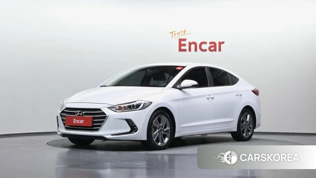Hyundai Avante AD 2018 Белый из Кореи