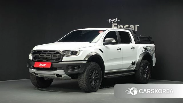 Ford Ranger 3rd Generation 2021 Белый из Кореи