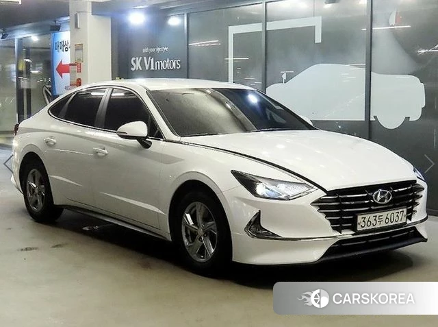 Hyundai Sonata (DN8) 2020 Белый из Кореи