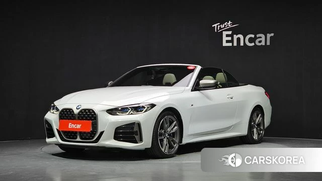 BMW 4 Series (G22) 2023 Белый из Кореи