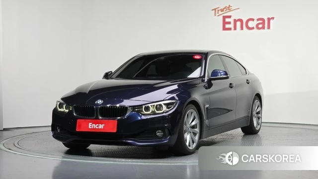 BMW 4 Series (F32) 2019 Синий из Кореи