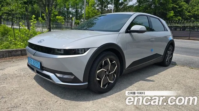 Hyundai Ionic 5 2022 Серебристо-серый из Кореи