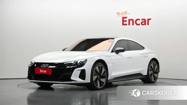 Audi e-Tron GT 2022 Белый из Кореи