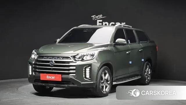 Ssangyong The New Rexton Sports Cannes 2022 Зеленый из Кореи