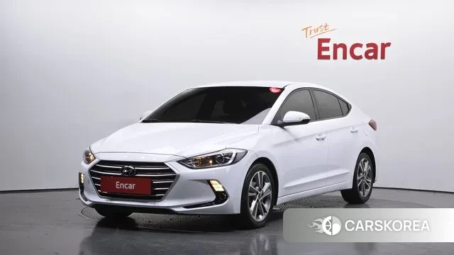 Hyundai Avante AD 2018 Белый из Кореи