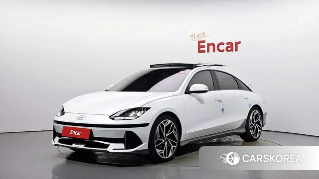 Hyundai Ionic 6 2022 Белый из Кореи