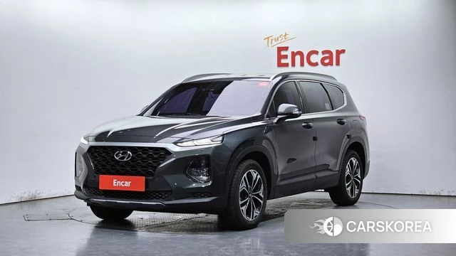 Hyundai Santa Fe TM 2018 Серый из Кореи