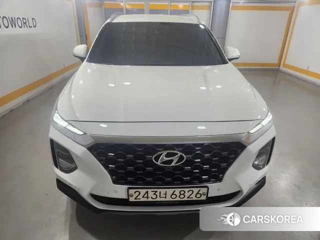 Hyundai Santa Fe TM 2020 Белый из Кореи