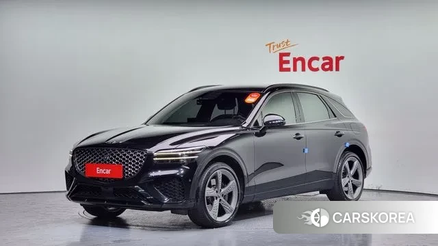 Genesis GV70 2023 Черный из Кореи