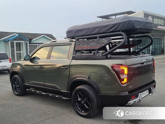 Ssangyong The New Rexton Sport 2022 Светло-зеленый из Кореи