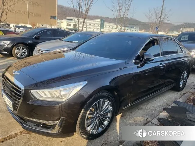 Genesis EQ900 2018 Черный из Кореи