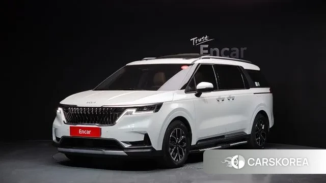 Kia Carnival 4th generation 2021 Белый из Кореи