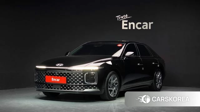 Hyundai Grandeur Hybrid (GN7) 2023 Черный из Кореи