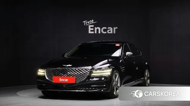 Genesis G80 (RG3) 2020 Черный из Кореи