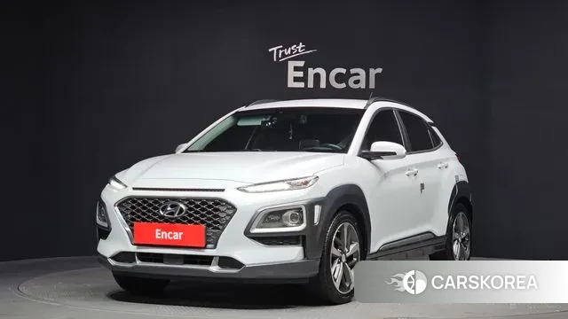 Hyundai Kona 2018 Белый из Кореи