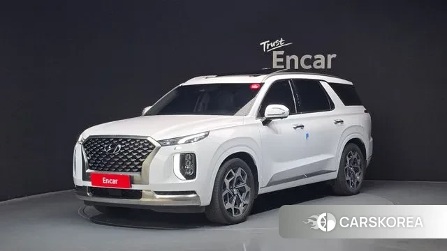 Hyundai Palisade 2021 Белый из Кореи