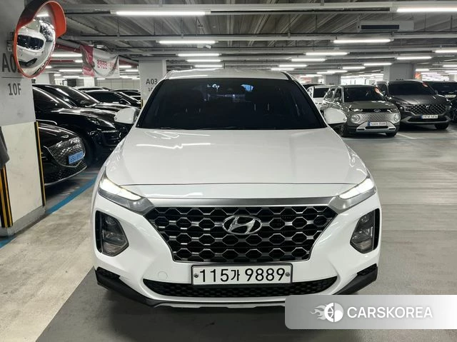 Hyundai Santa Fe TM 2019 Белый из Кореи