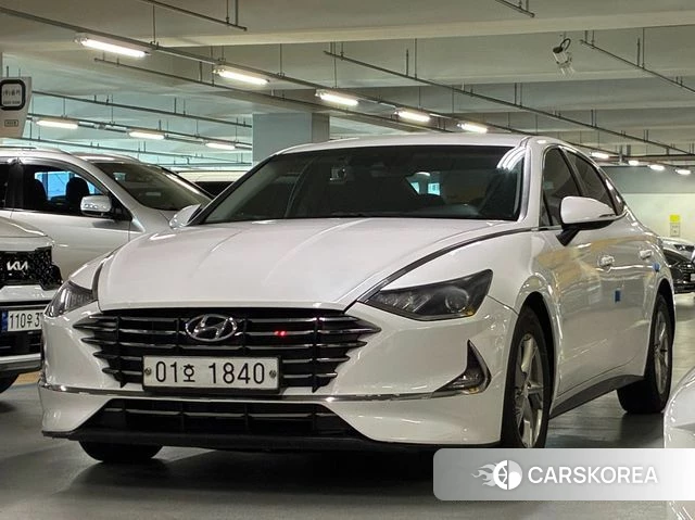 Hyundai Sonata (DN8) 2019 Белый из Кореи