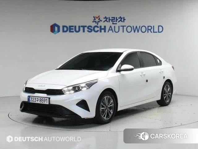 Kia The New K3 2nd generation 2021 Белый из Кореи