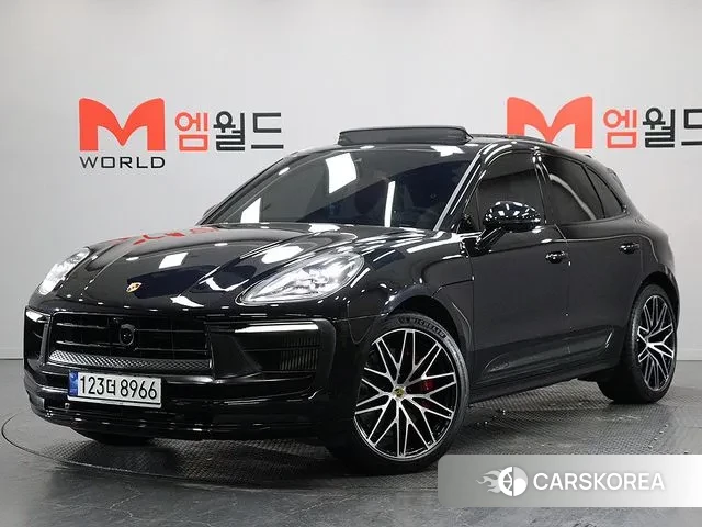 Porsche Macan 2022 Черный из Кореи