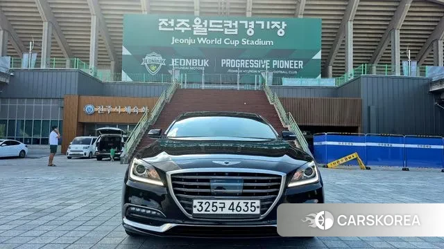 Genesis G80 2018 Черный из Кореи