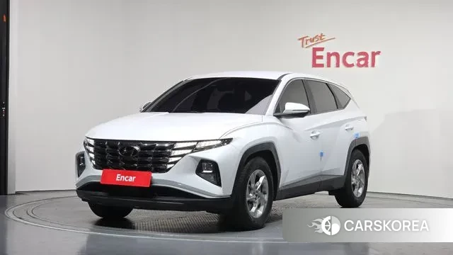 Hyundai Tucson (NX4) 2021 Белый из Кореи