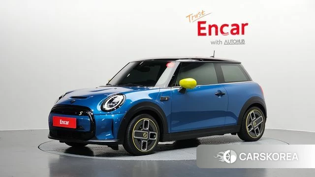 Mini Cooper Electric 2023 Синий из Кореи