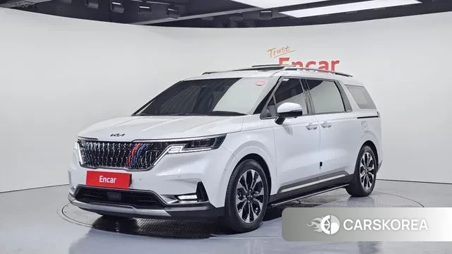 Kia Carnival 4th generation 2023 Белый из Кореи