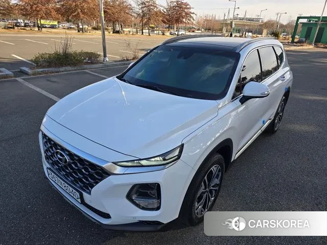 Hyundai Santa Fe TM 2019 Белый из Кореи