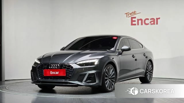 Audi A5 (F5) 2023 Серый из Кореи