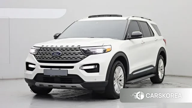 Ford Explorer 6th Generation 2023 Белый из Кореи