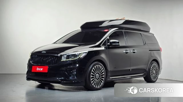 Kia The New Carnival 2018 Черный из Кореи