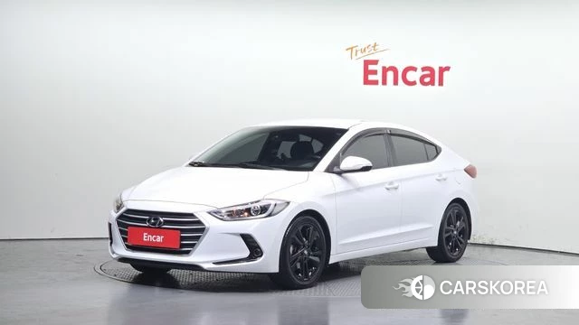 Hyundai Avante AD 2018 Белый из Кореи