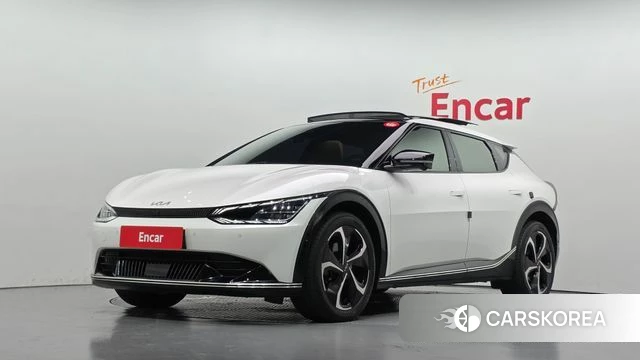 Kia EV6 2022 Белый из Кореи