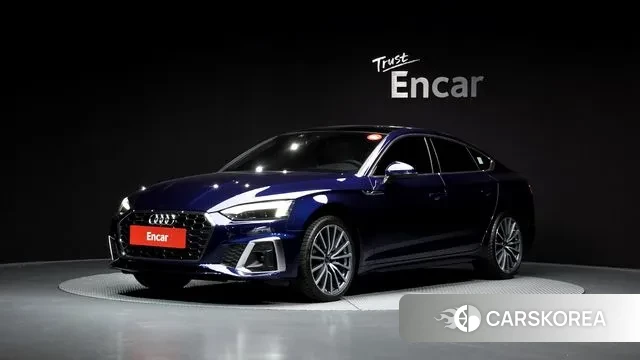 Audi A5 (F5) 2023 Синий из Кореи