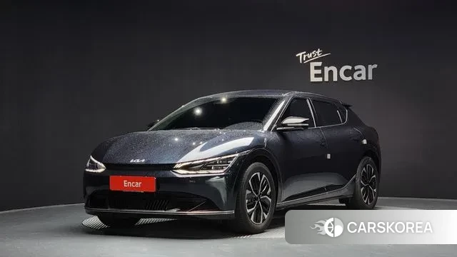 Kia EV6 2023 Синий из Кореи
