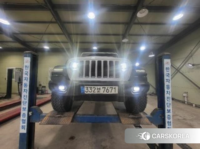 Jeep Wrangler (JL) 2021 Белый из Кореи