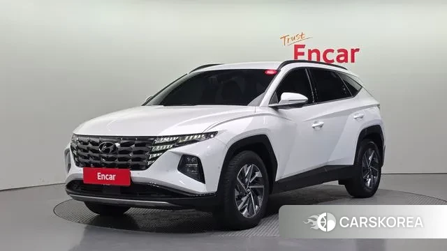 Hyundai Tucson Hybrid (NX4) 2022 Белый из Кореи