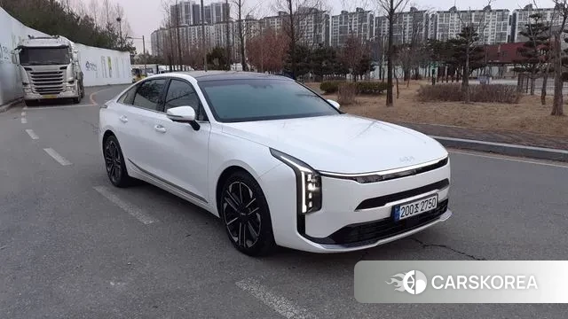 Kia The New K8 Hybrid 2025 Белый из Кореи