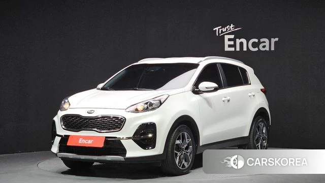 Kia Sportage The Bold 2019 Белый из Кореи