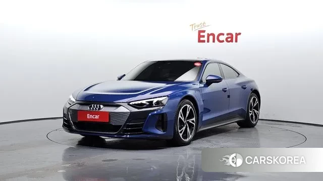 Audi e-Tron GT 2022 Синий из Кореи