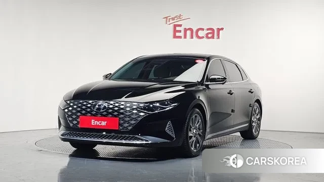 Hyundai The New Grandeur IG Hybrid 2020 Черный из Кореи